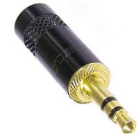 NYS231BG káblový samec Jack stereo 3,5mm zlatý