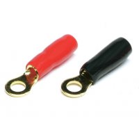 PT5.5 káblové oko červená/čierna M5/5mm2 (pár)
